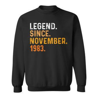 39. Geburtstag Sweatshirt, Legende seit November 1983 - Seseable
