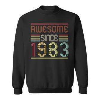 40 Year Old Gifts Made In 1983 Vintage 40Th Birthday Retro Men Women Sweatshirt Graphic Print Unisex - Seseable