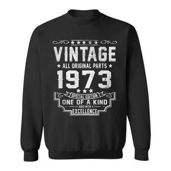 50 Year Old Gift Vintage 1973 Made In 1973 50Th Birthday Men Sweatshirt - Thegiftio UK