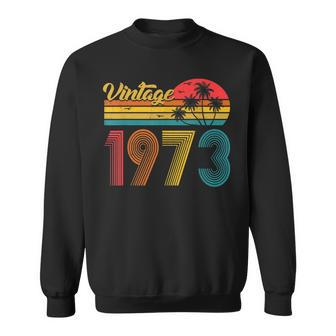 50 Year Old Gifts Vintage 1973 Limited Edition 50Th Birthday V2 Men Women Sweatshirt Graphic Print Unisex - Seseable