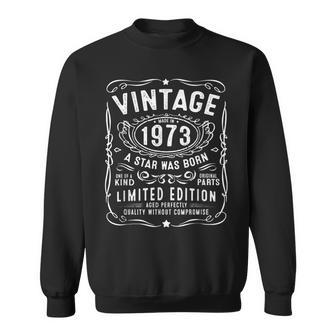 50 Years Old Vintage 1973 Limited Edition 50Th Birthday Gift V8 Sweatshirt - Seseable