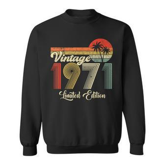 52 Year Old Vintage 1971 Limited Edition 52 Geburtstag Sweatshirt