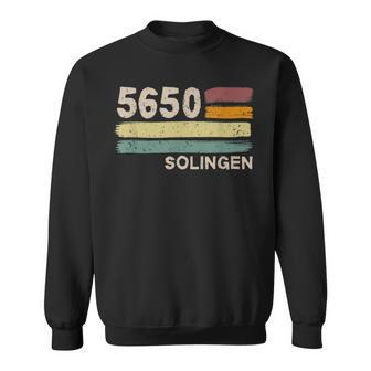 5650 Solingen Retro Postleitzahlen Alte Plz Vintage Sweatshirt - Seseable