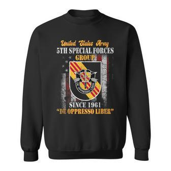 5Th Special Forces Group 5Th Sfg - De Oppresso Liber Sweatshirt - Seseable