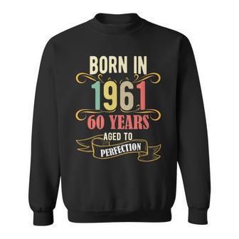 60 Geburtstag Männer 60 All Legends Are Born In März 1961 V2 Sweatshirt - Seseable