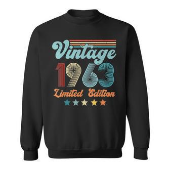 60 Years Old Vintage 1963 Limited Edition 60Th Birthday Gift V3 Sweatshirt - Seseable