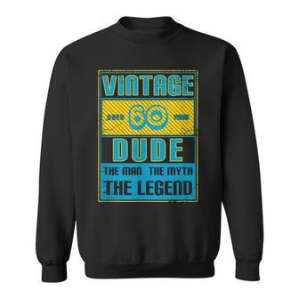 60Th Birthday Gifts For Men Age 60 Year Old Vintage Dad 1960 Sweatshirt - Seseable