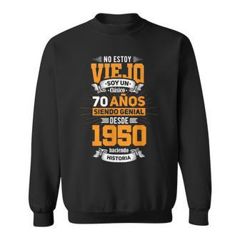 70. Geburtstag Herren Sweatshirt, Spaßiges 2020 Papa Edition Design - Seseable