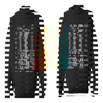 74Th Birthday Gifts Vintage 1949 Guitarist Guitar Lovers Sweatshirt | Seseable CA
