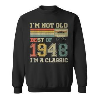 75 Year Old Gifts Vintage 1948 Limited Edition 75Th Birthday V3 Men Women Sweatshirt Graphic Print Unisex - Seseable