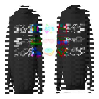 80S Party 1980S Funny Vintage 80S Costume Men Women Sweatshirt - Seseable