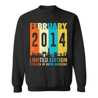 9 Limitierte Auflage Hergestellt Im Februar 2014 9 Sweatshirt - Seseable