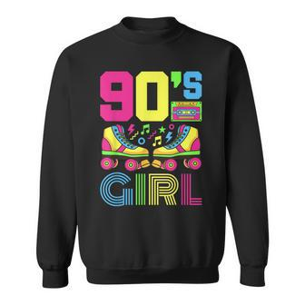 90S Girl 1990S Fashion Theme Party Outfit Nineties Costume Sweatshirt | Mazezy UK