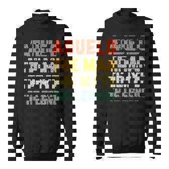 Abuelo The Man The Myth The Legend Vintage Gift Christmas Sweatshirt - Seseable