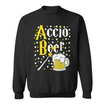 Accio Beer Wizard Wand Funny St Patricks Day Sweatshirt - Monsterry