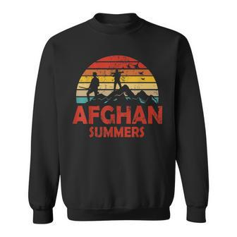 Afghan Summers Veteran Funny Afghanistan Veteran Gifts Sweatshirt | Mazezy
