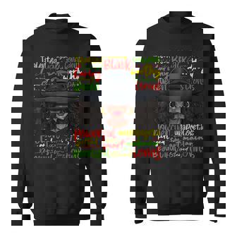 African Black History African American Ladies Junenth Sweatshirt | Mazezy