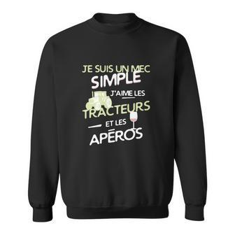 Agriculteurs Un Mec Simple Sweatshirt - Seseable