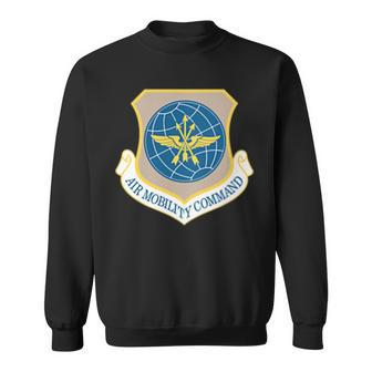 Air Mobility Command Badge Pocket Veteran Veterans Day Xmas Sweatshirt - Seseable