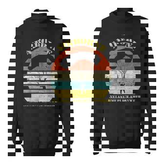 Airborne Retro Vintage Paratrooper Sweatshirt | Mazezy