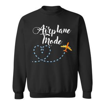 Airplane Mode | Vacation Holiday | Travel Sweatshirt | Mazezy