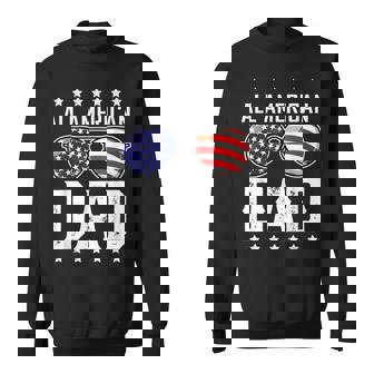 All American Dad Fourth 4Th Of July Sunglasses Family Bbjtdf Sweatshirt | Mazezy