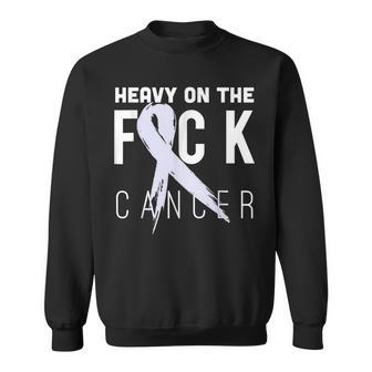 All Cancer Awareness Fight Cancer Ribbon Survivor Fighter Sweatshirt | Mazezy