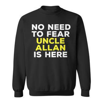 Allan Funny Uncle Gift Family Graphic Name Gift For Mens Sweatshirt - Seseable