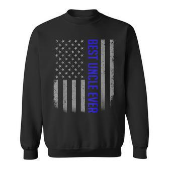 American Flag Dad Gift For Fathers Day Best Uncle Ever Gift For Mens Sweatshirt | Mazezy