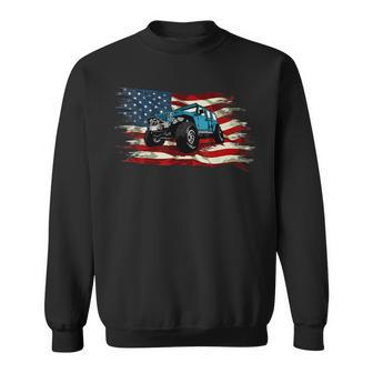 American Flag Off Roading Off Road 4X4 Mudding Sweatshirt | Mazezy