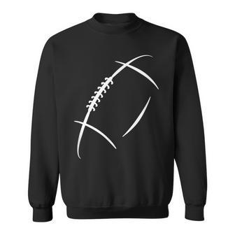 American Football Silhouette Football Sweatshirt | Mazezy