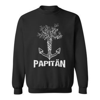 Anker Papa Sweatshirt für Herren, Ideal für Vatertag & Papitäns Geburtstag - Seseable