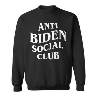 Anti Biden Social Club Sweatshirt | Mazezy