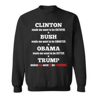Anti Trump Political For Independents And Liberals Men Women Sweatshirt Graphic Print Unisex - Seseable