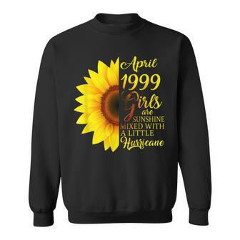 April Girl 1999 24Th Birthday Gift 24 Years Old Sweatshirt | Mazezy