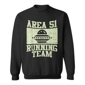 Area 51 Running Team Funny Nevada 092019 Alien Runner Gift Men Women Sweatshirt Graphic Print Unisex - Seseable