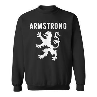 Armstrong Clan Scottish Family Name Scotland Heraldry Men Women Sweatshirt Graphic Print Unisex - Seseable