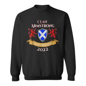 Armstrong Family Reunion 2022 Scottish Clan Men Women Sweatshirt Graphic Print Unisex - Seseable