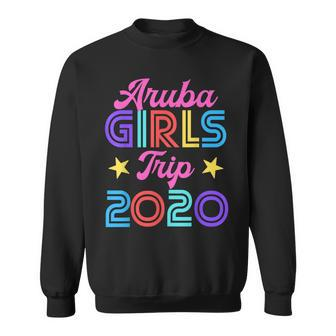 Aruba Girls Trip 2020 Matching Squad Bachelorette Vacation Sweatshirt | Mazezy