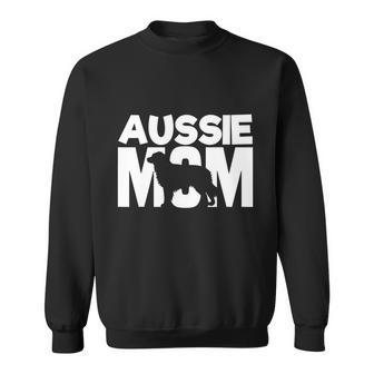 Aussie Shepherd Mom Gifts Mama Australian Shepherd Mother Sweatshirt - Monsterry UK