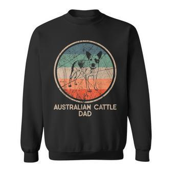 Australian Cattle Dog - Vintage Australian Cattle Dad Sweatshirt - Seseable