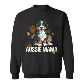Australian Shepherd Mama Mutter Hund Spruch Aussie Sweatshirt - Seseable