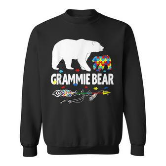 Autism Awareness Gift Grammie Bear Support Autistic Autism  Sweatshirt