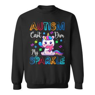 Autism Awareness Kids Unicorn For Autism Mom Girls Sweatshirt | Mazezy