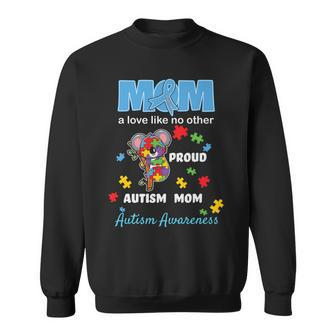 Autism Awareness Mom Mother Love Proud Autism Mom Kids Koala Sweatshirt | Mazezy