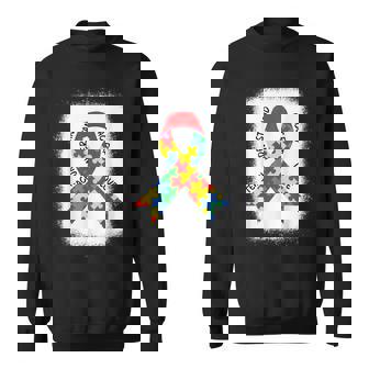 Autism Awareness Teacher Teach Accept Understand Love Sweatshirt | Mazezy