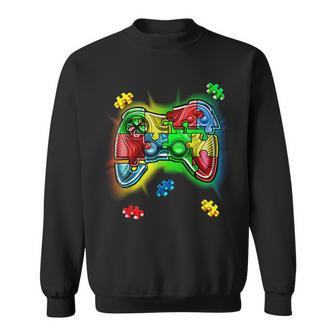 Autism Gamer Controller Sweatshirt - Thegiftio UK