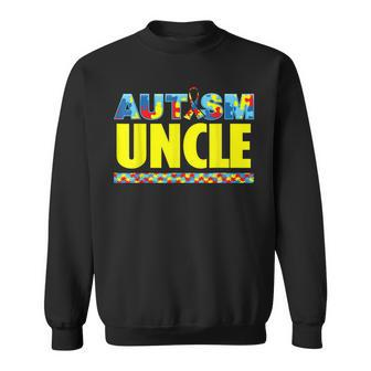 Autism Uncle Awareness Support Sweatshirt | Mazezy DE