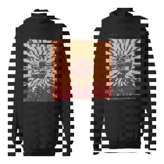 Awesome Drone Pilot Flyer Vintage Sun Rays Sweatshirt | Seseable UK