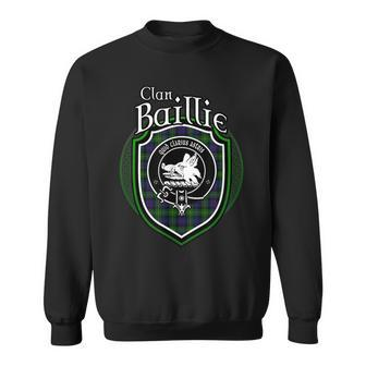 Baillie Clan Crest | Scottish Clan Baillie Family Badge Sweatshirt - Seseable